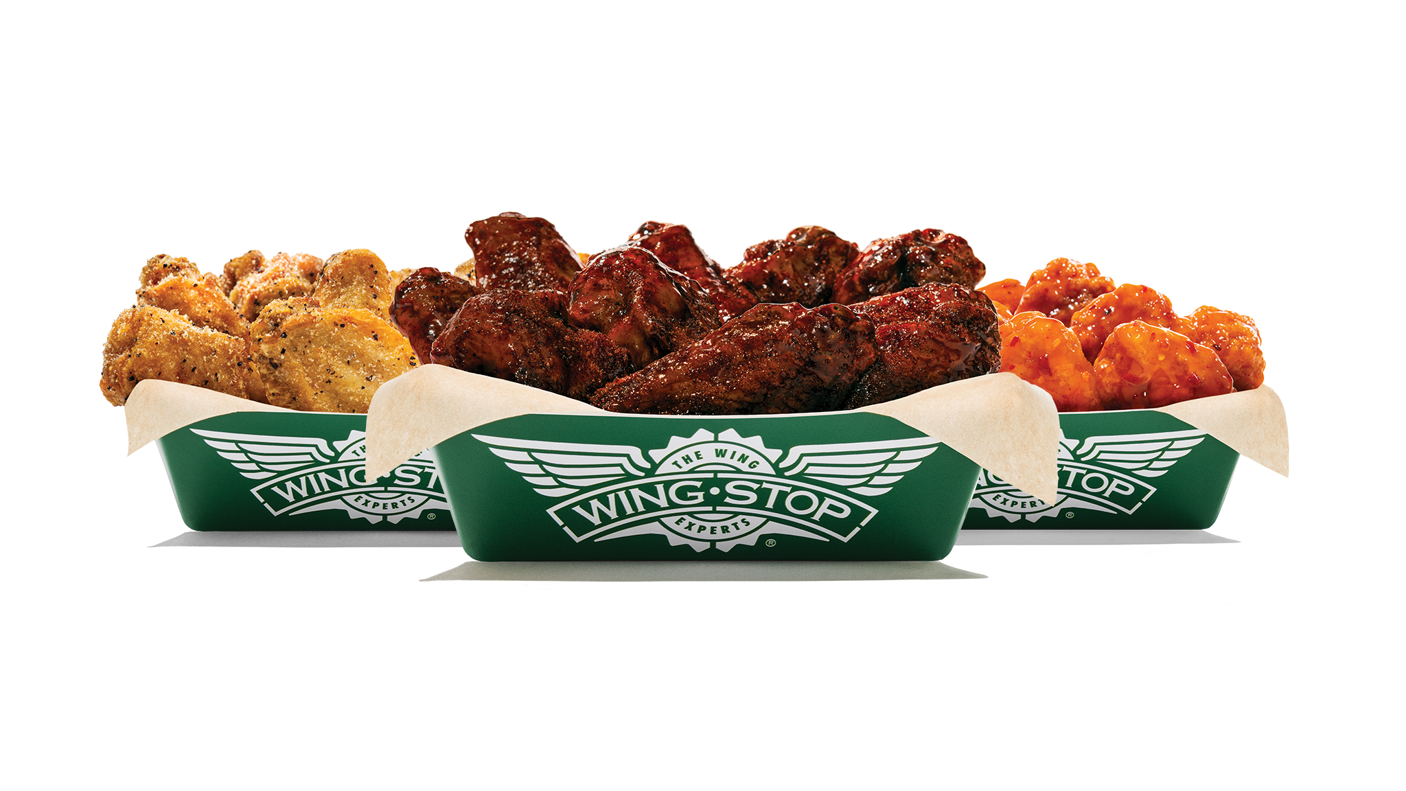 50 Boneless or Classic (Bone-In) wings with up to 4 flavors. (Dips not included)